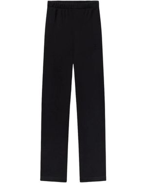 ÉTERNE Broeken ,Zwart ,Straight Leg Sweatpant