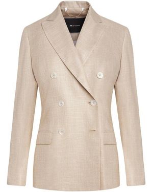Kiton Blazers - Naturel
