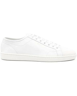Saint Laurent Schoenen ,Wit ,Leer Gym Sneakers