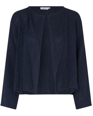 Masai Truien & Vesten ,Blauw ,Katoen Geweven Jas Majulitta Stijl