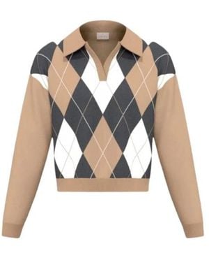 Marella V-Neck Knitwear - White