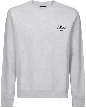A.P.C. Standard Sweat Rue Madame Sweater - Grijs