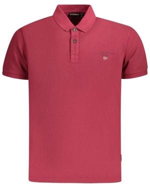 Napapijri Polo Shirts - Red