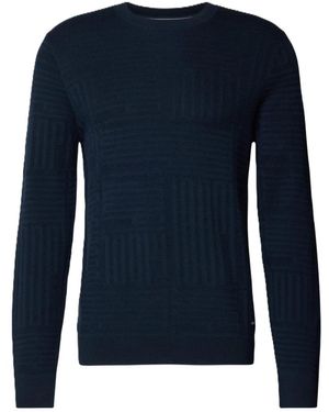 Joop! Round-Neck Knitwear - Azul