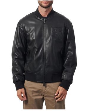 ARMANI EXCHANGE Bomber Jackets - Nero