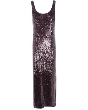 Jonathan Simkhai Kleedjes ,Paars ,Polyester Bex Tank Maxi Jurk