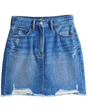 Tommy Hilfiger Denim Skirts - Blauw