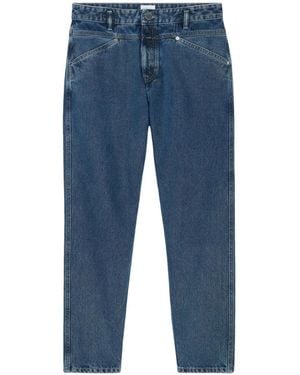Closed Jeans ,Blauw ,Katoen X-Lent Tapered Jeans