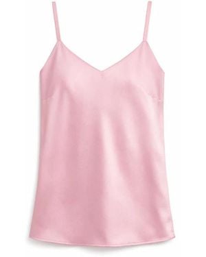 Doris S Sleeveless Tops - Rosa