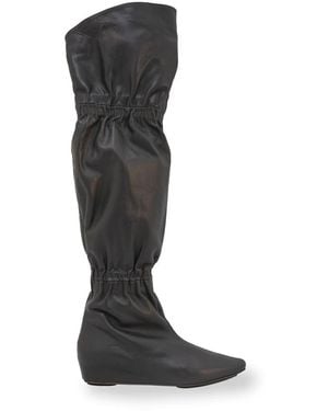 Cortana Over-Knee Boots - Zwart