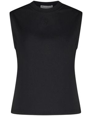 JW Anderson Sleeveless Tops - Black