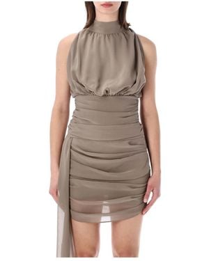 ROTATE BIRGER CHRISTENSEN Short Dresses - Brown