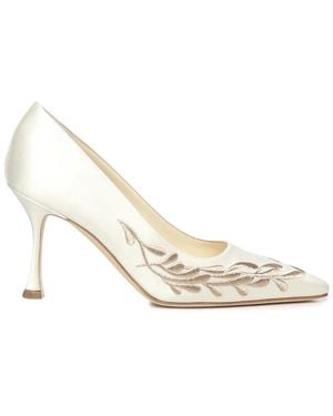 Manolo Blahnik Pumps - Metallic