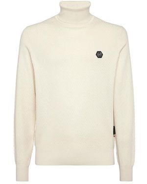 Philipp Plein Turtlenecks - Bianco