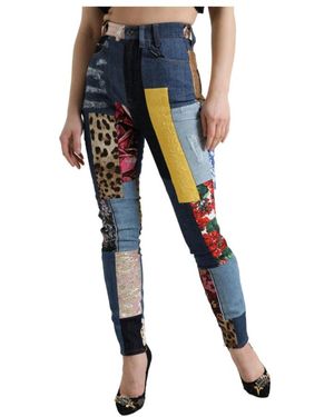 Dolce & Gabbana Skinny Fit Jeans - Blue