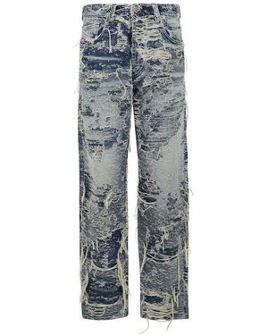 DIESEL Straight Jeans - Blue