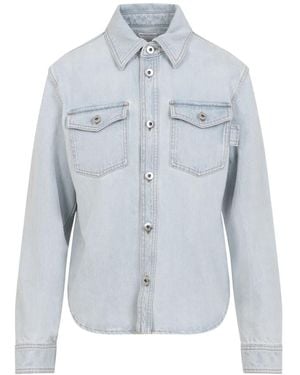 Bottega Veneta Denim Jackets - Blauw