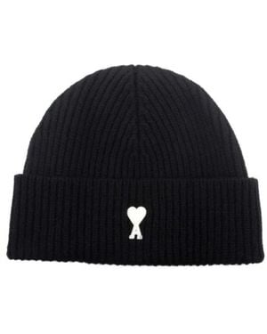 Ami Paris Beanies - Negro