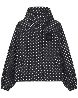 Ganni Flyweight Nylon Jacket - Black