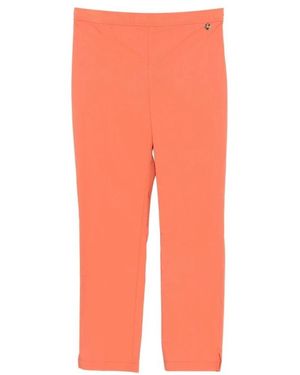 Twinset Cropped Trousers - Naranja