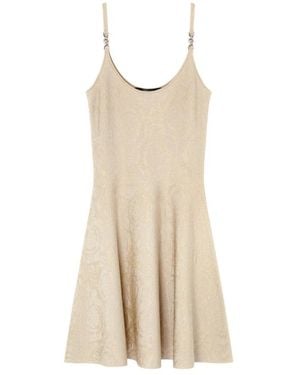 Versace Short Dresses - Natural