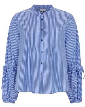 Lolly's Laundry Overhemden ,Blauw ,Shirts