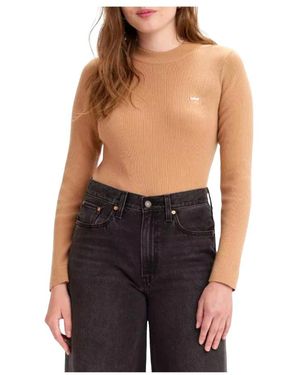 Levi's Round-Neck Strickwaren - Schwarz