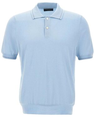 Gran Sasso Polo Shirts - Blue