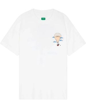 flâneur Tops ,Wit ,Back Print T-Shirt