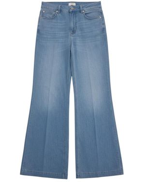 Closed Glow Up Wide Jeans - Blauw