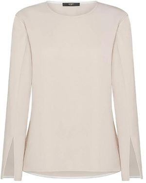 Seventy Long Sleeve Tops - White