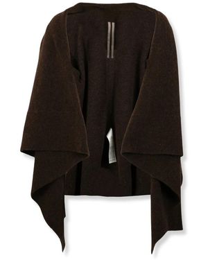 Rick Owens Draped Cardigan - Schwarz