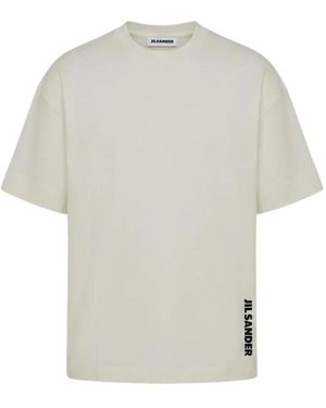 Jil Sander Tops ,Wit ,T-Shirts