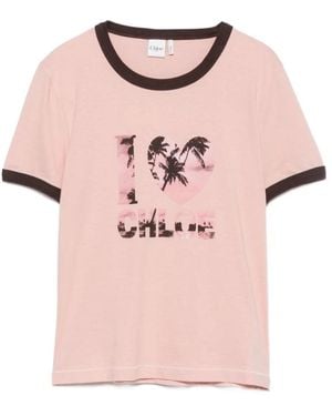 Chloé Tops ,Roze ,T-Shirts
