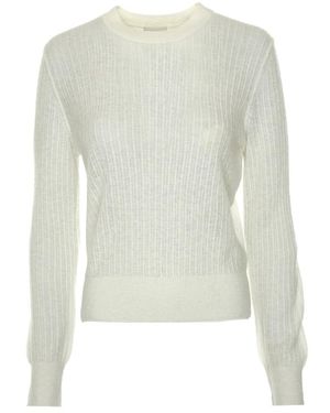 DRYKORN Round-Neck Knitwear - Bianco