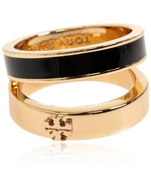 Tory Burch Icon Email Ring - Metallic