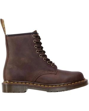 Dr. Martens Lace-Up Boots - Brown