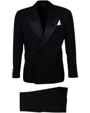 Lardini Single Breasted Suit - Zwart