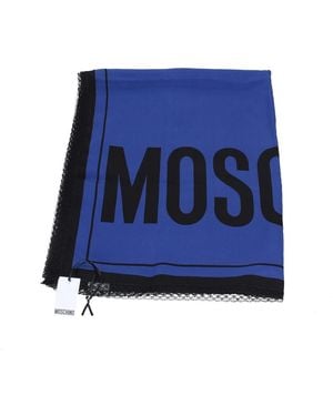 Moschino Silky Scarves - Azul