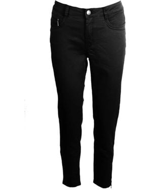 Cro Slim-Fit Trousers - Black