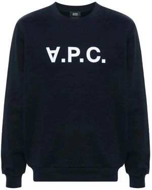 A.P.C. Sweatshirts - Azul