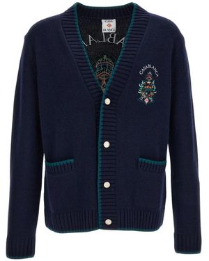CASABLANCA Truien & Vesten ,Blauw ,Cardigans