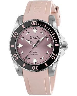Gucci Accessoires ,Roze ,Dive 36Mm Horloge
