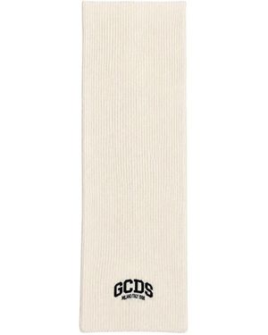 Gcds Rippstrickschal - Weiß