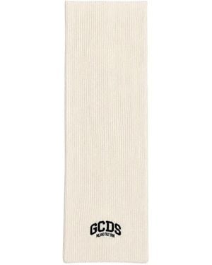 Gcds Winter Scarves - White