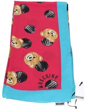 Moschino Seidenschal - Blau