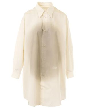 MM6 by Maison Margiela Shirt Dresses - Natural