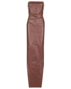 Rick Owens Porterville Bustier Gown - Paars
