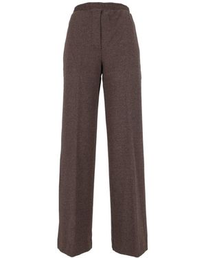 Weekend by Maxmara Broeken ,Bruin ,Katoen Editta Jersey Broek