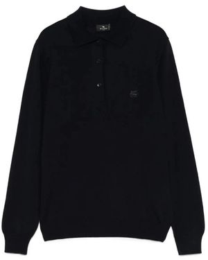 Etro Polo Shirts - Negro